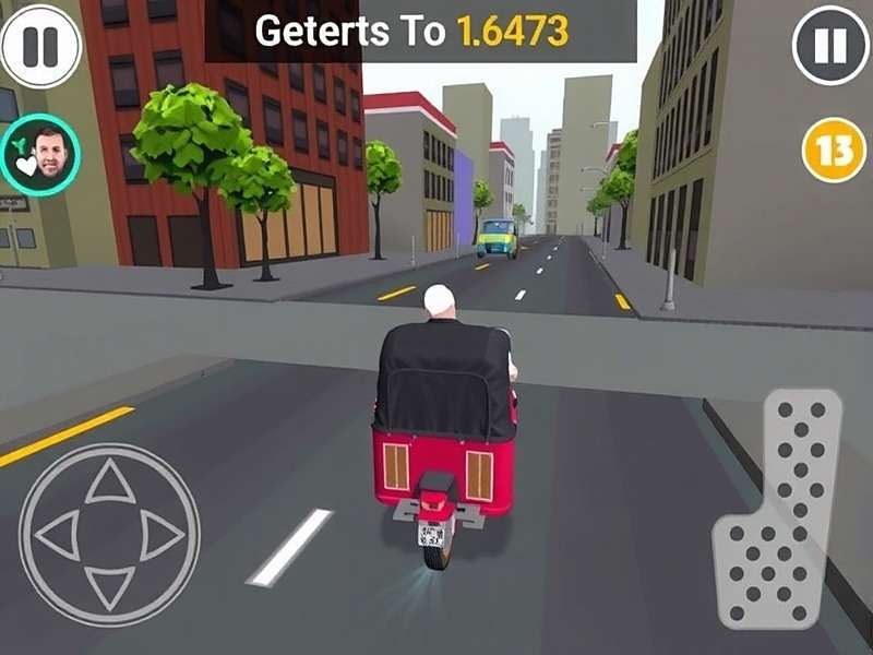 Navigating Mumbai Traffic - Jugaad Rickshaw Journey Jugaad Rickshaw Journey Gameplay Screenshot