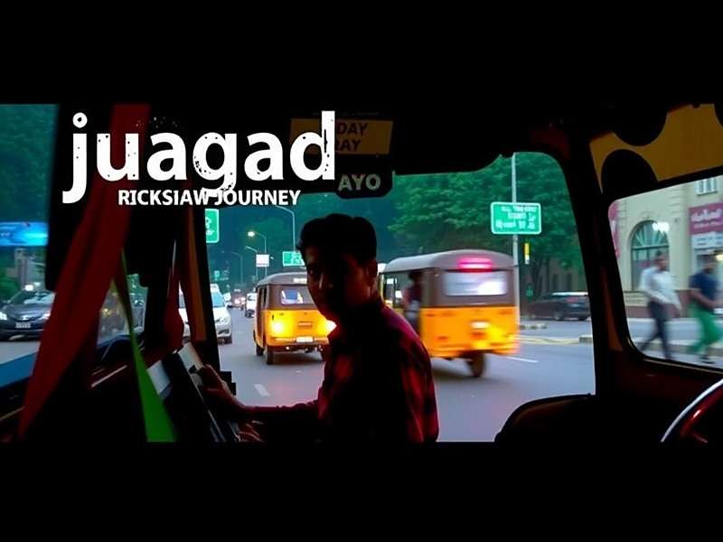 Jugaad Rickshaw Journey - Ride Through India's Streets Jugaad Rickshaw Journey Official Cover